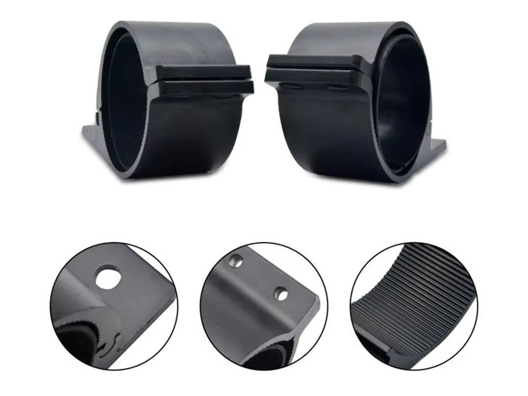 4PCS Bull Bar Mount Bracket Kit 2”-3” Universal LED Light Bar Clamps