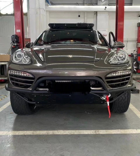 Porsche Cayenne 958 Half Height Tubular Offroad Front bumper