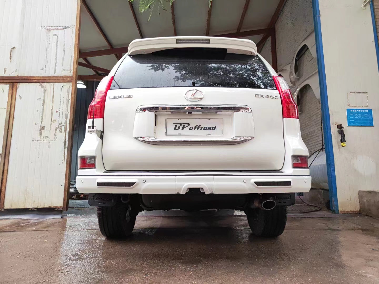 Rear Center Bumper For Lexus GX460 2014-2020