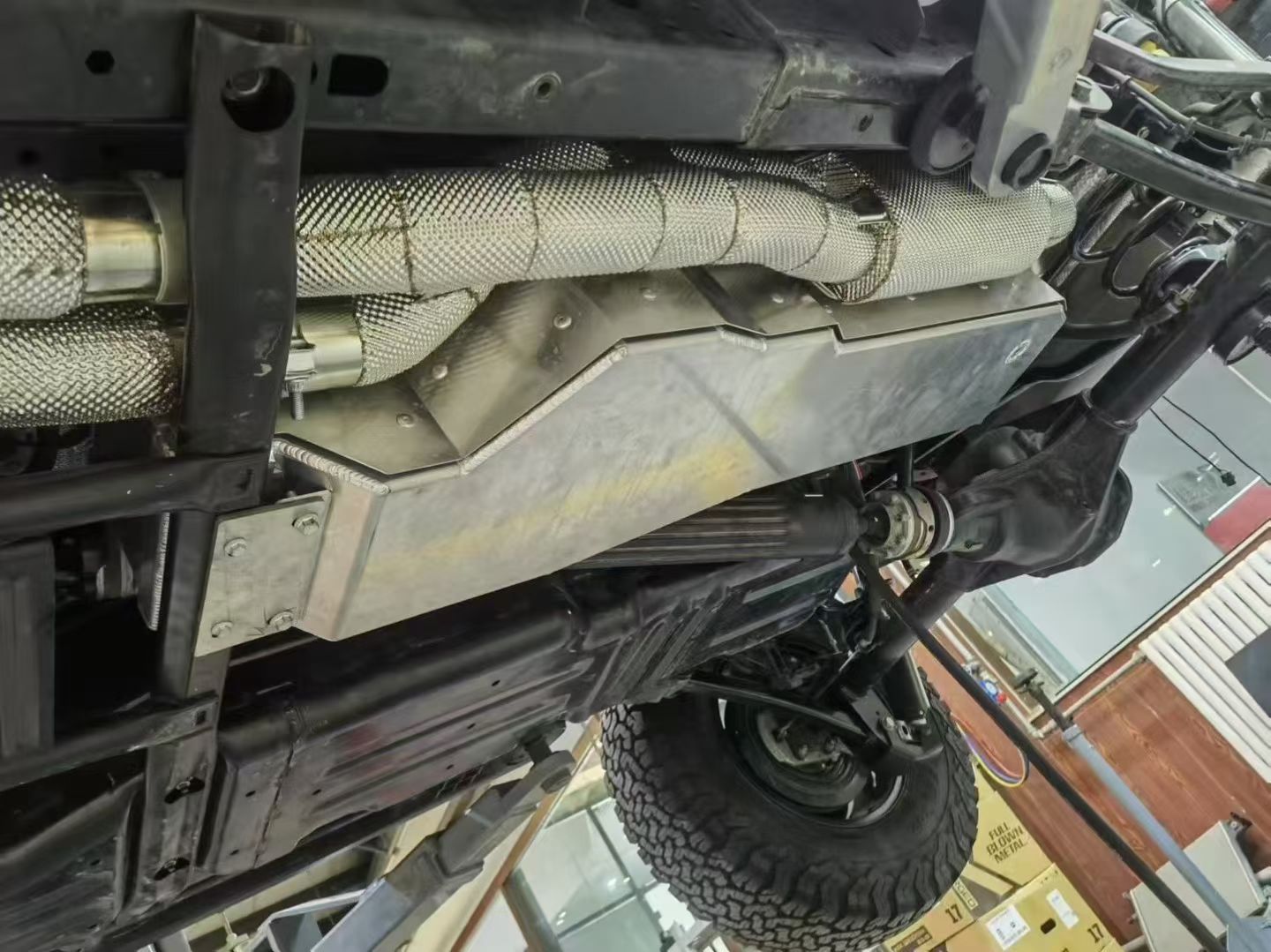 For Jeep Wrang JL 392 Aluminum Auxiliary Fuel Tank