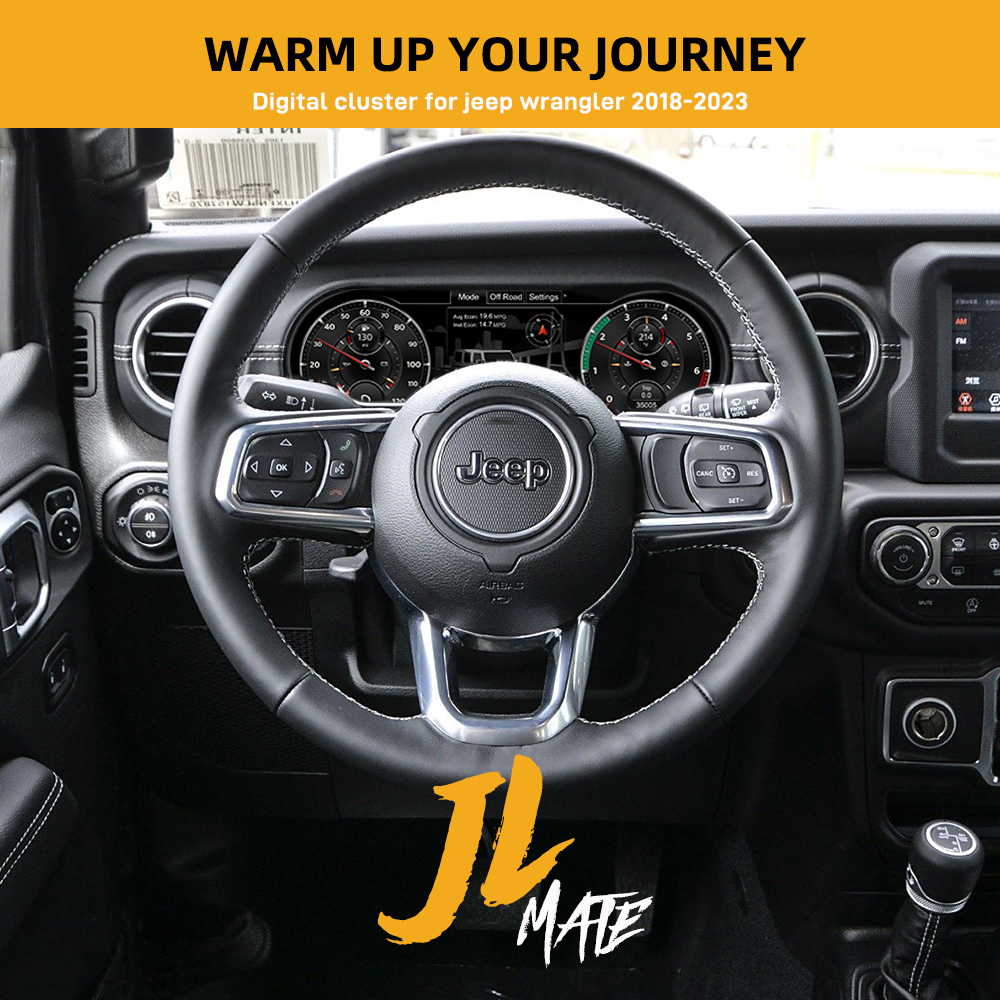 2018-2023 Jeep Wrangler JL/JT LCD Instrument Panel
