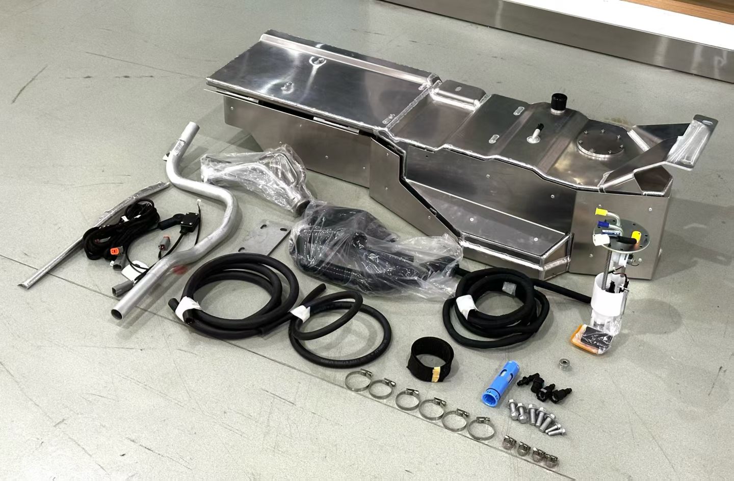 for Jeep Wrangler JL 2.0T / 3.6L Aluminum Auxiliary Fuel Tank