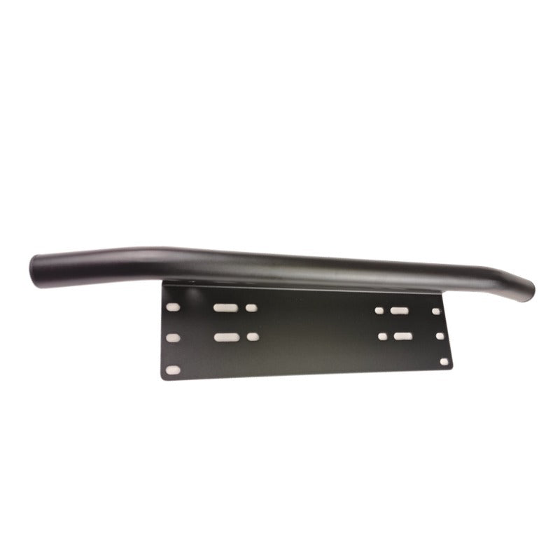 Front License Plate Frame Bracket – 2mm Aluminum, LED Light Support, Fits Most Cars