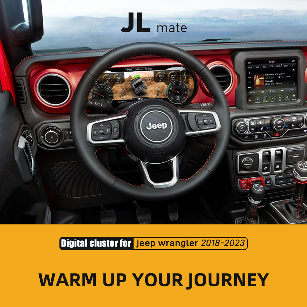 2018-2023 Jeep Wrangler JL/JT LCD Instrument Panel