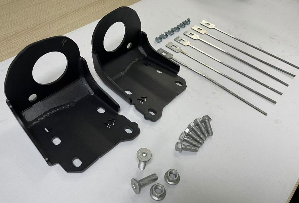 Jeep JK front spring reinforcement