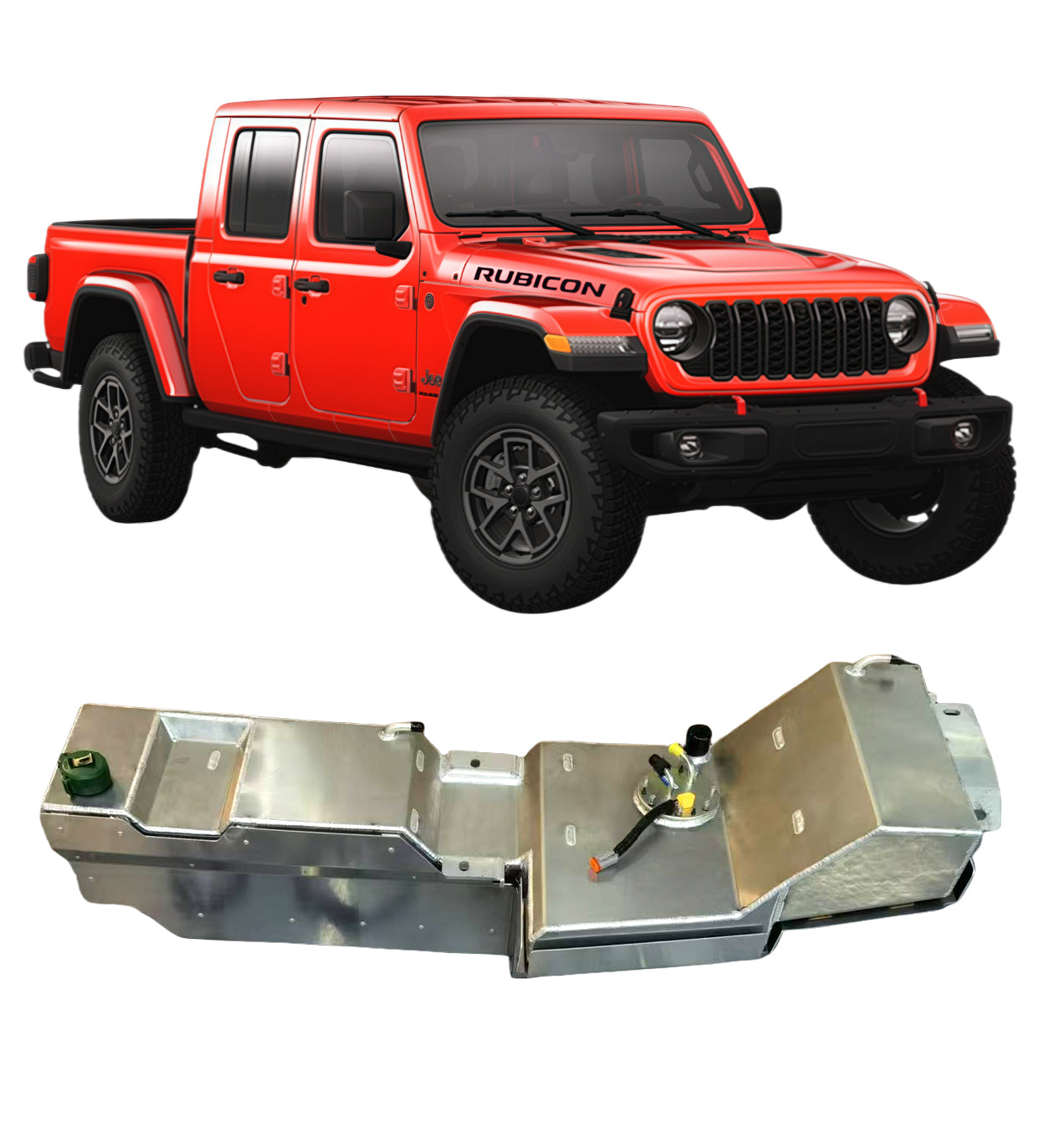 Jeep Gladiator JT auxiliary fuel tank