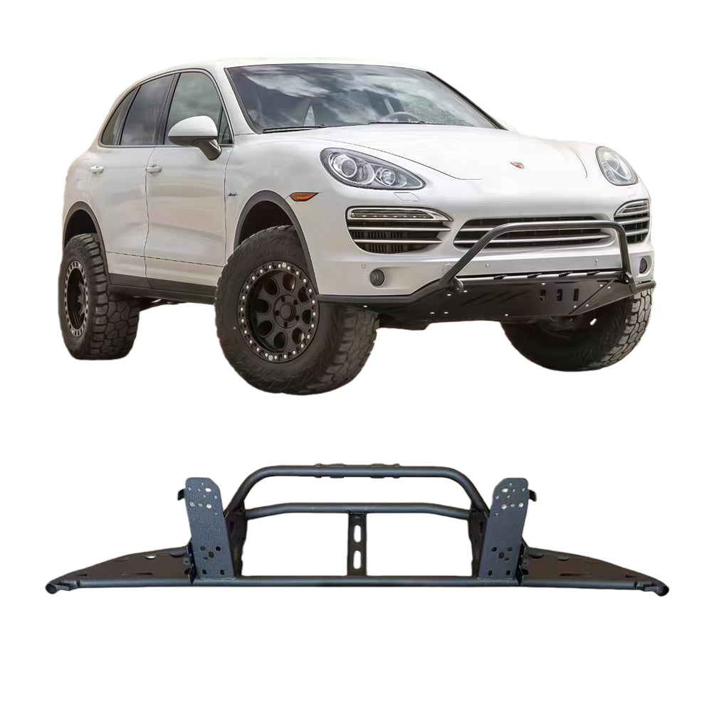 The Cayenne 958 retains fog lights on its low-cut bumper.