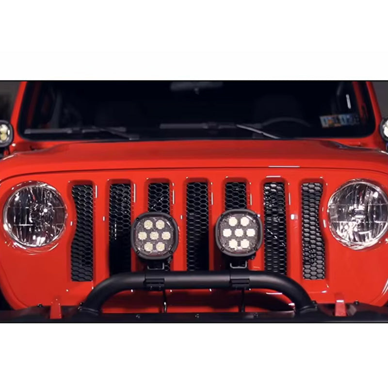 4PCS Bull Bar Mount Bracket Kit 2”-3” Universal LED Light Bar Clamps