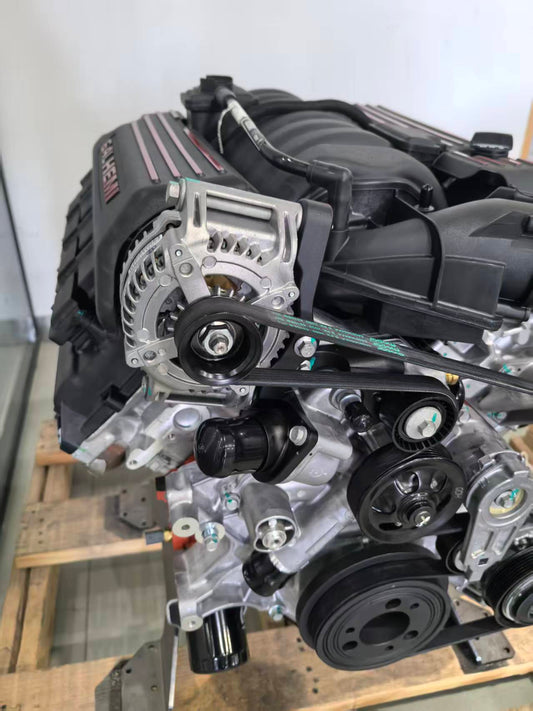 Hemi 6.4 High-Mount Alternator Bracket Kit for Jeep JK / JL / JT Engine Swaps