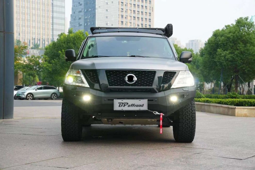 Front Bumper S For Nissan Patrol Y62 2010-2018