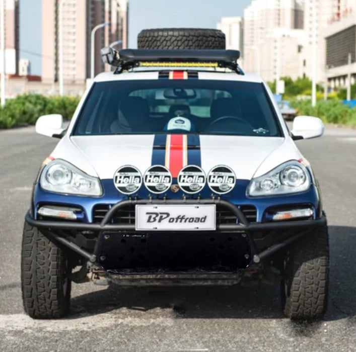 Porsche Cayenne 957 Full/Half Height Tubular Offroad front bumper