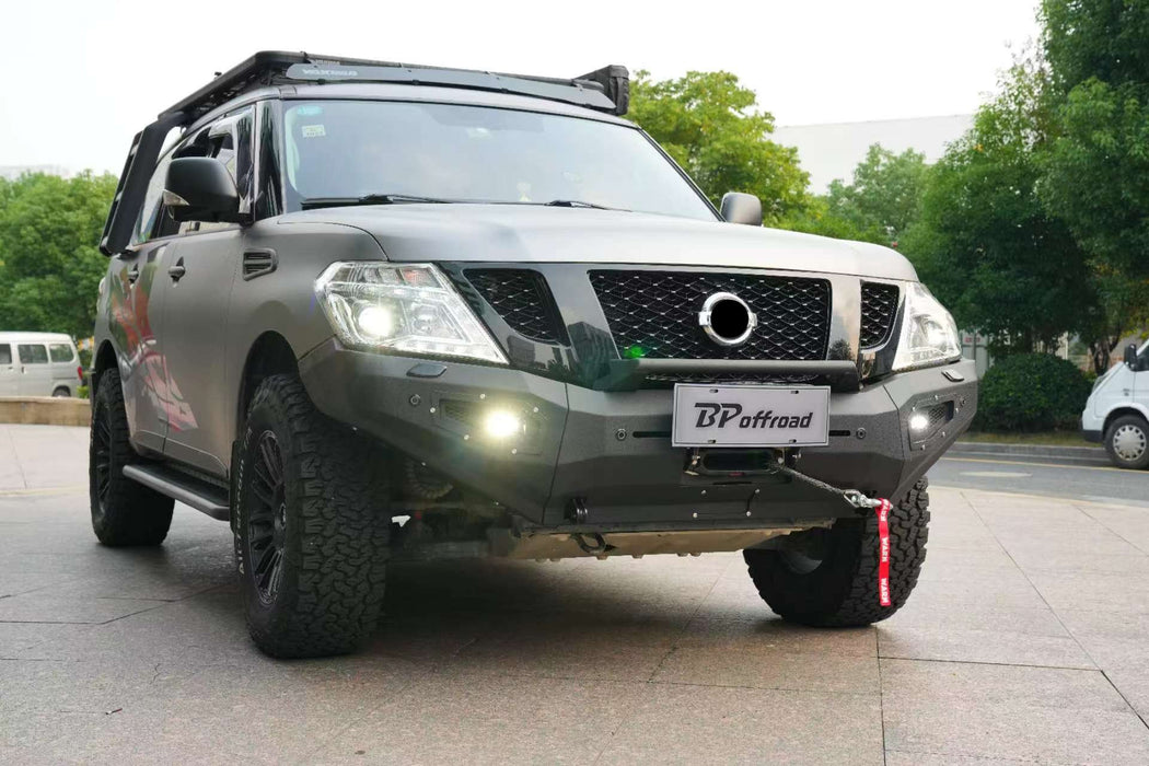 Front Bumper S For Nissan Patrol Y62 2010-2018