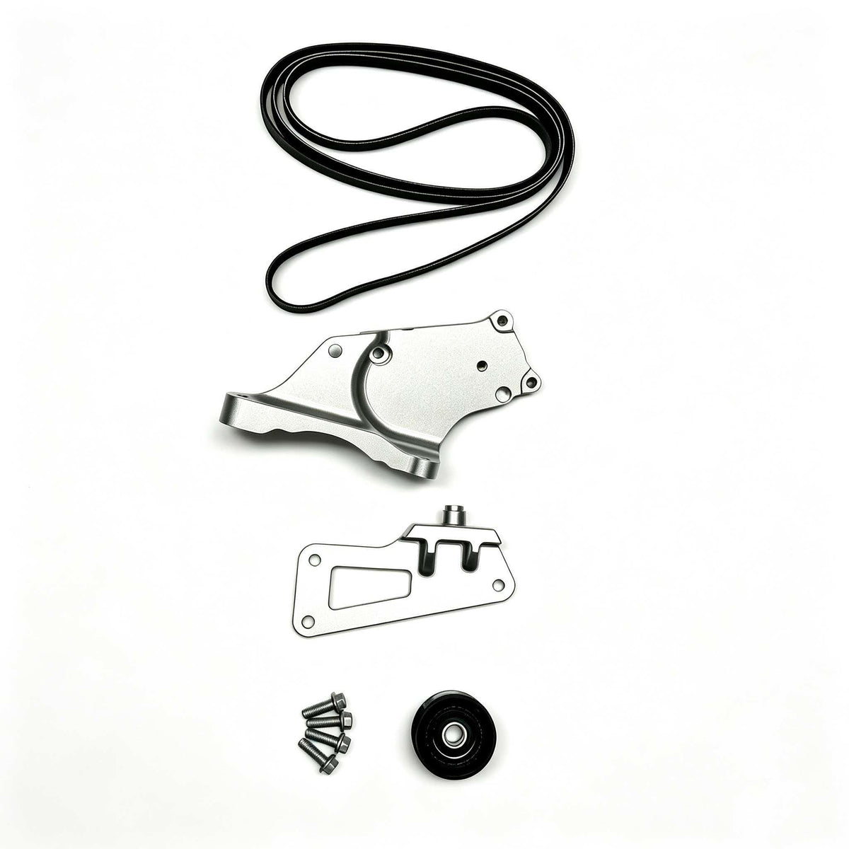 Hellcat 6.2L HEMI High-Mount Alternator Bracket Kit for Jeep JL / JT