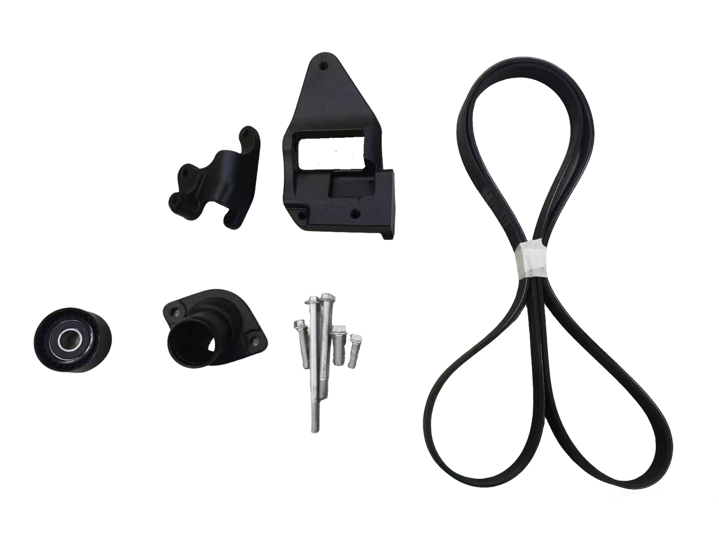 Hemi 6.4 High-Mount Alternator Bracket Kit for Jeep JK / JL / JT Engine Swaps