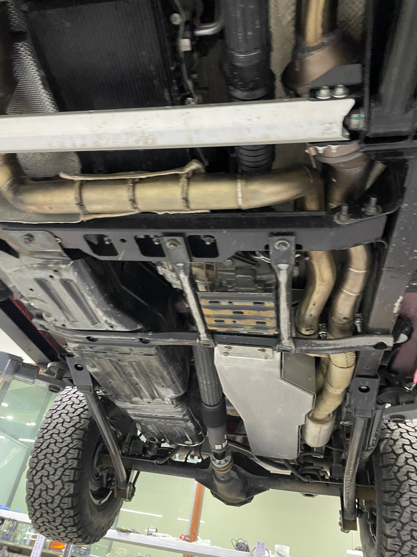 Jeep  auxiliary fuel tank