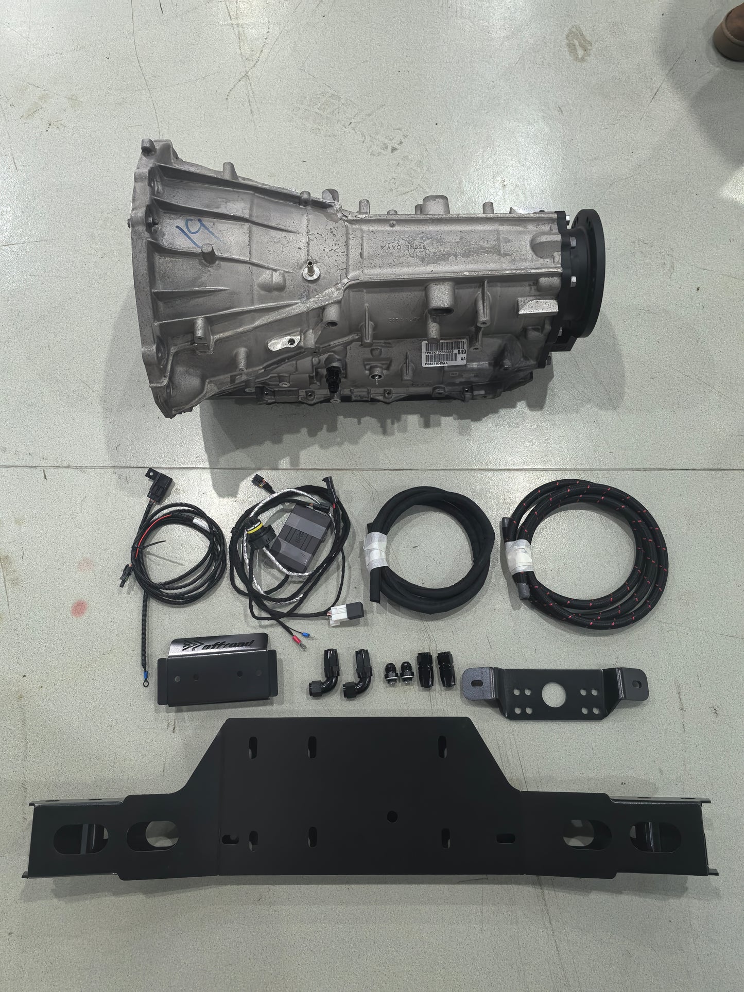 For Jeep Wrangler JK / JKU 5-Speed to 8-Speed Transmission Conversion Kit