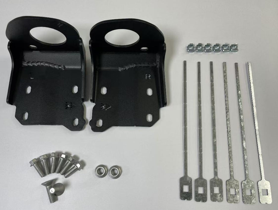 Jeep JK front spring reinforcement