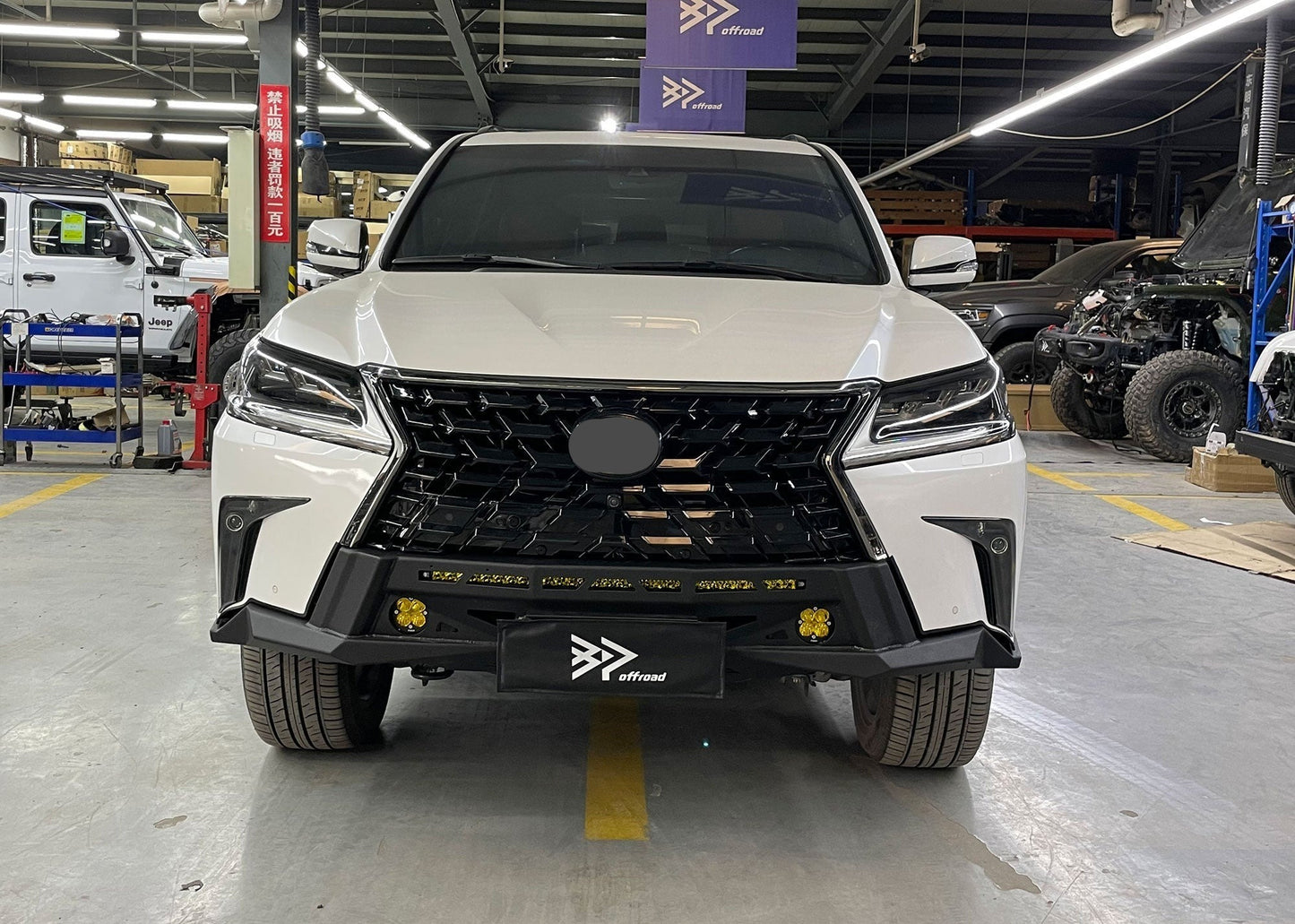 Front Bumper（desert）For LEXUS LX570 2016+