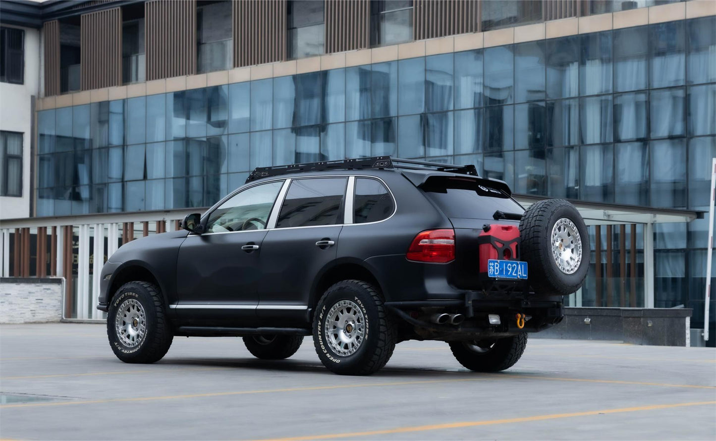 Modular roof rack for 1st  Touareg and Cayenne  955/957