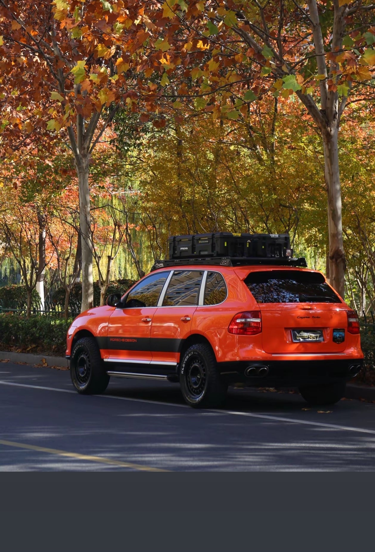 Modular roof rack for 1st  Touareg and Cayenne  955/957