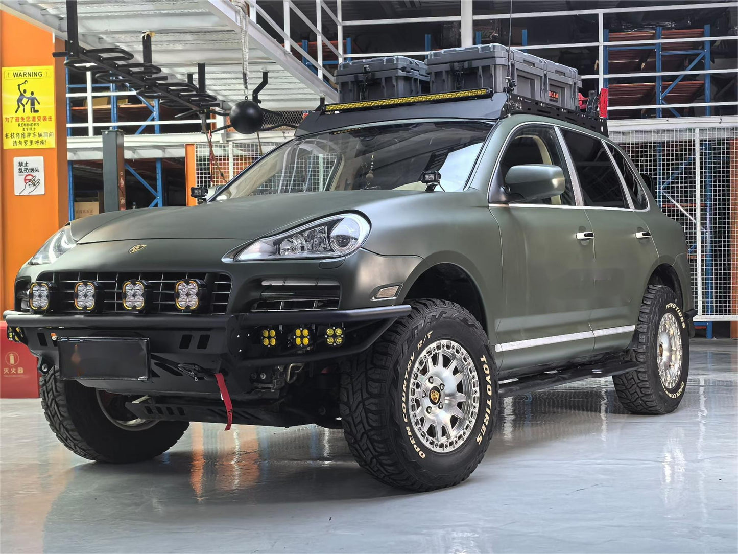 Modular roof rack for 1st  Touareg and Cayenne  955/957