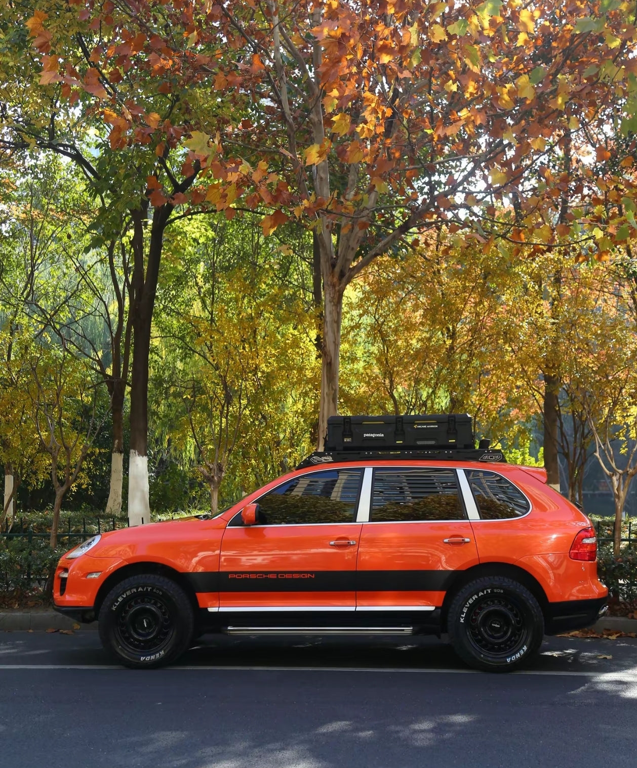 Modular roof rack for 1st  Touareg and Cayenne  955/957