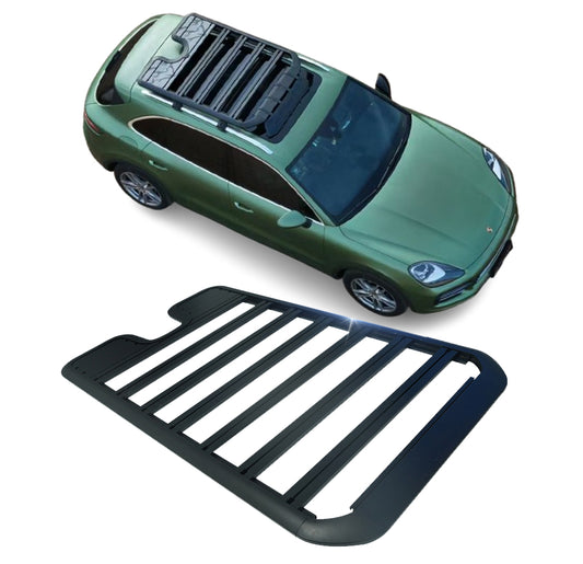 Full-length aluminum roof rack for Cayenne and Touareg SUVs