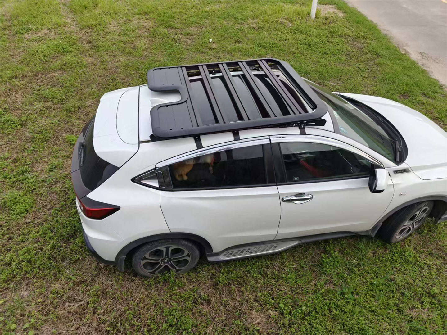 Full-length aluminum roof rack suitable for multiple vehicle models